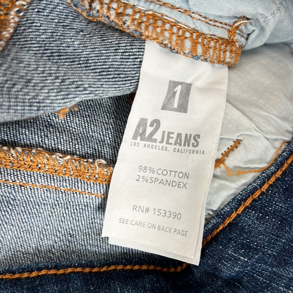 Vici A2 Jeans Asher Medium Rise Distressed Skinny Jeans New - Picture 7 of 11